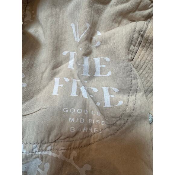 Free People Good Luck Corduroy Barrel Jeans - Size 28 - Picture 6 of 6